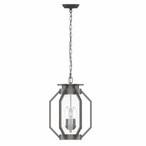 English Elm 3 Light Outdoor Hanging Lantern Iron Seeded Glass Oil Rubbed Bronze Porch Pendant T6202P571828