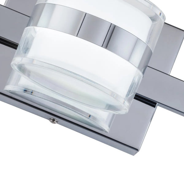 English Elm 3 Light Dimmable LED Vanity Bar Chrome Finish ETL Certified Bathroom Wall Fixture T6202P575121