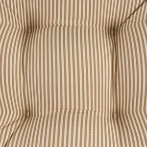 English Elm Outdoor Tufted Dining Seat Cushion Set UV Resistant Waterproof Patio Pad with Ties T6231P587908