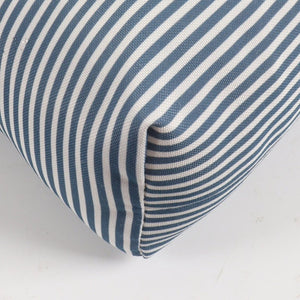 English Elm Outdoor Tufted Seat Cushion Set Waterproof Striped Patio Pads with Ties for Dining T6231P595770