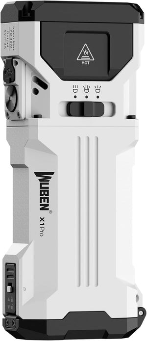 English Elm X1pro Rechargeable EDC Flashlight 12300 Lumens Dual Beam Fast Charging IP65 T6325P596331