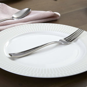 Lenox Moda 65 Piece 18/10 Stainless Steel Flatware Set Mirror Polish Serves 12 T711065DL20