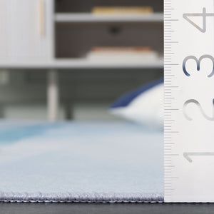 Safavieh Tacoma Stylish Ivory And Blue Area Rug – Machine Washable, Slip Resistant, And Soft Comfort For Any Room Ivory ,Blue Polyester Pile Tac807a-4