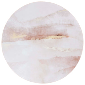 Safavieh Tacoma Stylish Ivory And Blue Area Rug – Machine Washable, Slip Resistant, And Soft Comfort For Any Room Beige ,Gold Polyester Pile Tac807b-212