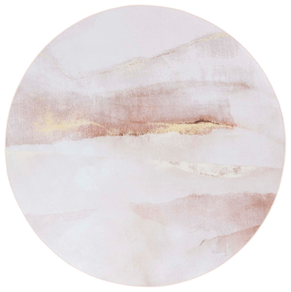 Safavieh Tacoma Stylish Ivory And Blue Area Rug – Machine Washable, Slip Resistant, And Soft Comfort For Any Room Beige ,Gold Polyester Pile Tac807b-212