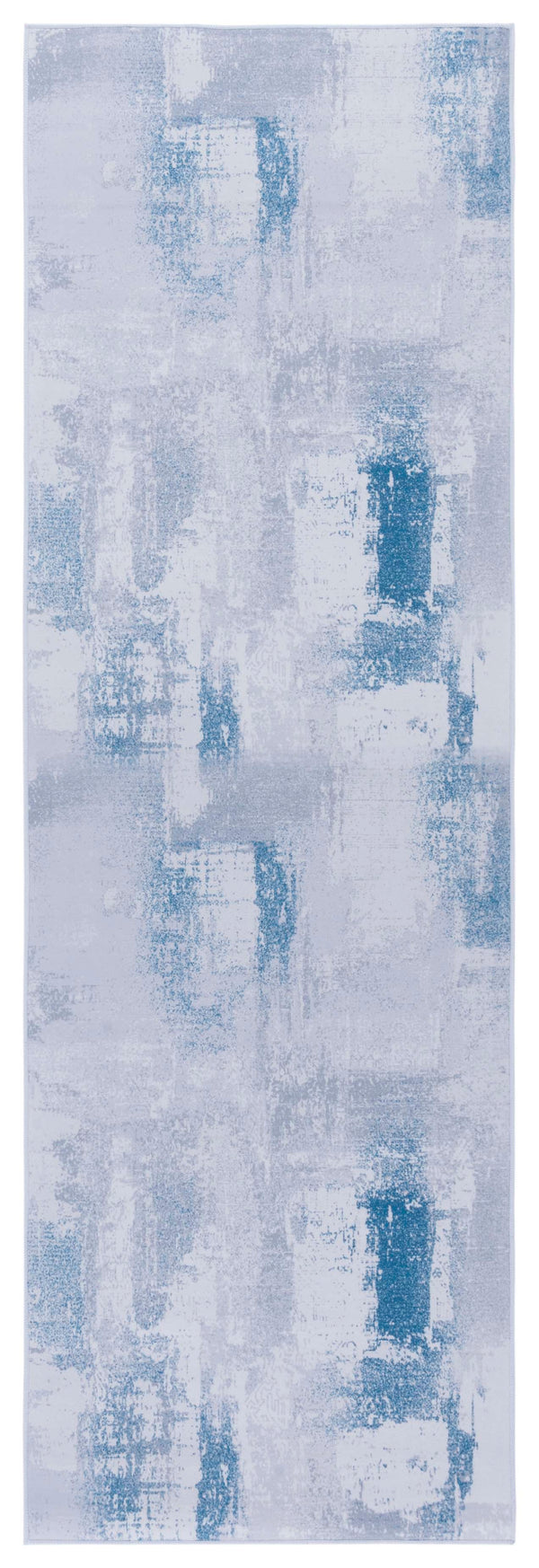 Safavieh Tacoma Contemporary Area Rug - Stylish, Durable, Machine Washable & Slip-resistant For Any Space Grey ,Blue Polyester Pile Tac814f-4sq