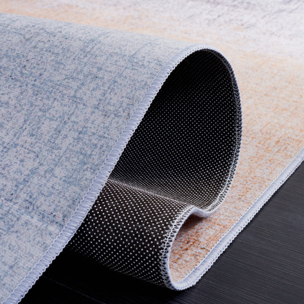 Safavieh Tacoma 816f Stylish Grey Rust Rug - Slip Resistant, Machine Washable, Perfect For Any Room Decor Grey ,Rust Polyester Pile Tac816f-5ov