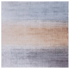 Safavieh Tacoma 816f Stylish Grey Rust Rug - Slip Resistant, Machine Washable, Perfect For Any Room Decor Grey ,Rust Polyester Pile Tac816f-5ov