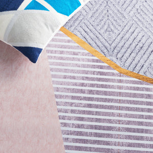 Safavieh Tacoma 834b Beige Blue Oval Rug - Machine Washable, Slip Resistant, Stylish 5' X 8' Home Accent Beige ,Blue Polyester Pile Tac834b-5ov