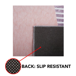 Safavieh Tacoma 834b Beige Blue Oval Rug - Machine Washable, Slip Resistant, Stylish 5' X 8' Home Accent Beige ,Blue Polyester Pile Tac834b-5ov