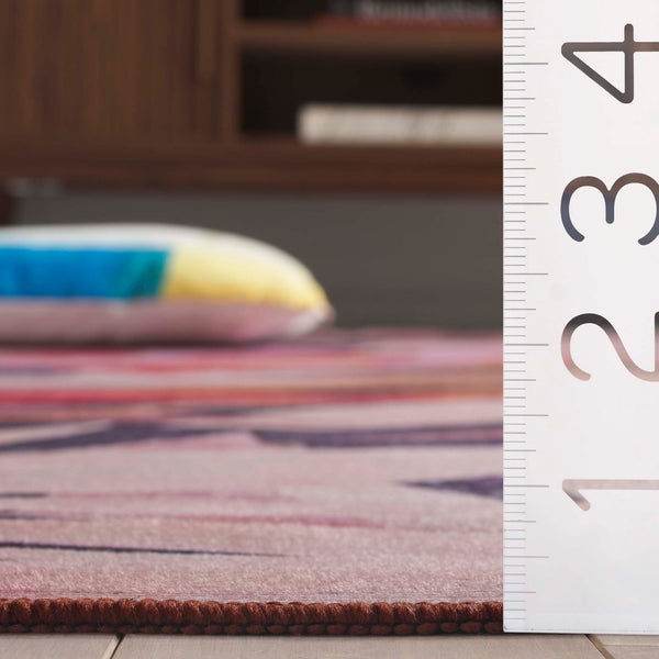 Safavieh Tacoma 848u Pink / Rust Pink ,Rust Polyester Pile Tac848u-9