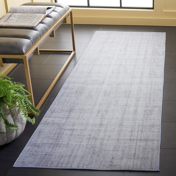 Safavieh Tacoma Contemporary Power-loomed Rug – Machine Washable, Slip-resistant, Stylish & Durable Design Light Grey ,Grey Polyester Pile Tac857f-26