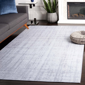 Safavieh Tacoma Contemporary Power-loomed Rug – Machine Washable, Slip-resistant, Stylish & Durable Design Light Grey ,Grey Polyester Pile Tac857f-26