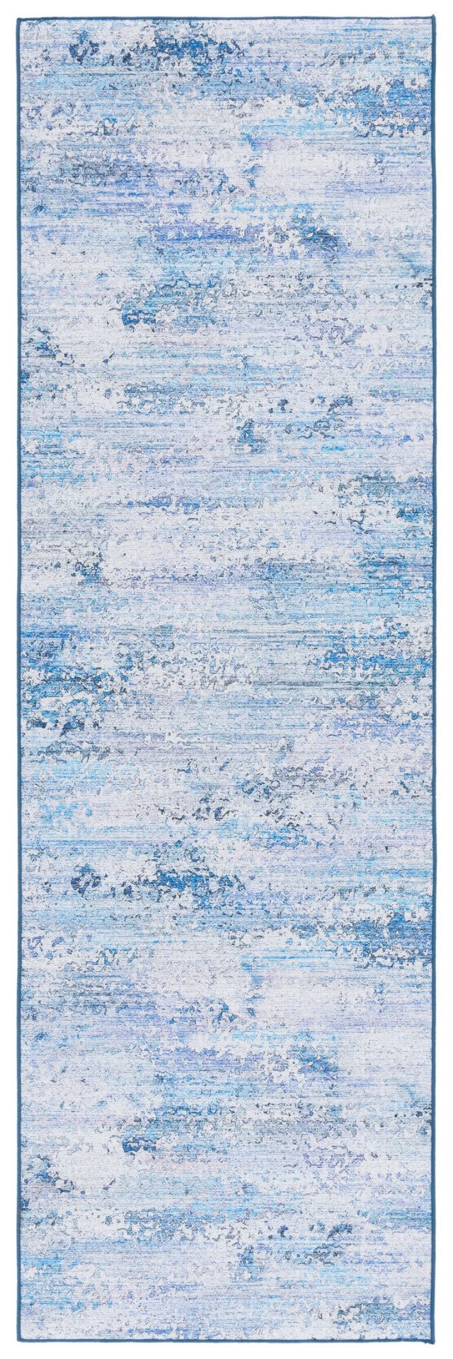 Safavieh Tacoma 904 Power Loomed Transitional Rug Grey / Blue 2'-6" x 8'