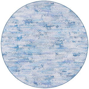 Safavieh Tacoma 904 Power Loomed Transitional Rug Grey / Blue 6' x 6' Round