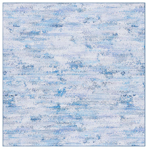 Safavieh Tacoma 904 Power Loomed Transitional Rug Grey / Blue 6' x 6' Square