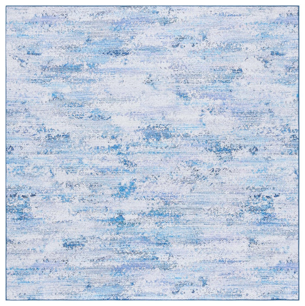 Safavieh Tacoma 904 Power Loomed Transitional Rug Grey / Blue 6' x 6' Square