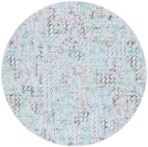 Safavieh Tacoma 913 Power Loomed Transitional Rug Grey / Green 6' x 6' Round
