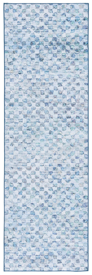 Safavieh Tacoma 917 Power Loomed Transitional Rug Grey / Aqua 2'-6" x 8'