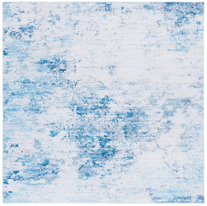 Safavieh Tacoma 943 Power Loomed Transitional Rug Beige / Turquoise 6' x 6' Square