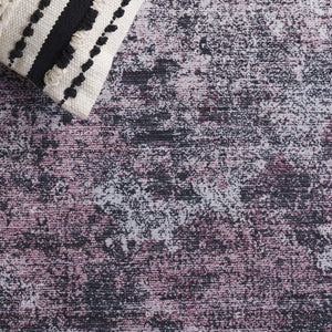 Safavieh Tacoma Abstract Geometric Polyester Area Rug Bold Rust Aqua Tones for Living Rooms Purple TAC943U-10