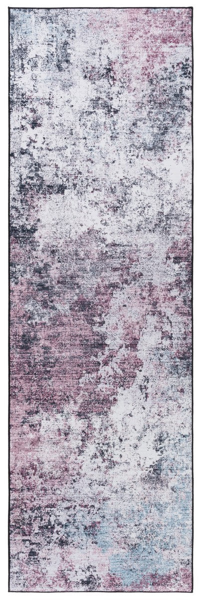 Safavieh Tacoma 943 TAC943 Power Loomed Transitional Rug Plum / Black TAC943U-9