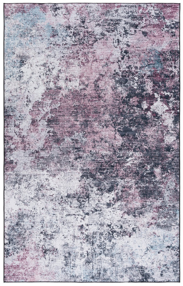 Safavieh Tacoma 943 TAC943 Power Loomed Transitional Rug Plum / Black TAC943U-9