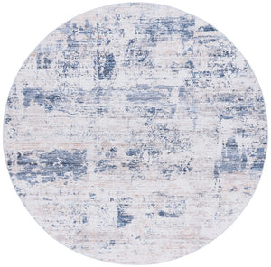 Safavieh Tacoma 944 Power Loomed Transitional Rug Beige / Blue 6' x 6' Round