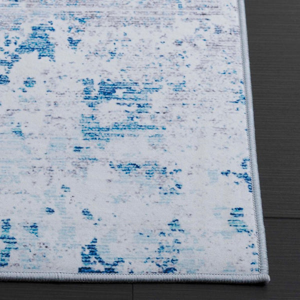 Safavieh Tacoma Power Loomed Polyester Runner Rug with Low Pile for Hallways and Entryways Gray 2'-6" x 6'-0" TAC944F-26