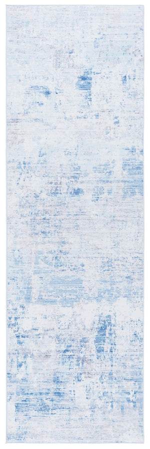 Safavieh Tacoma Power Loomed Polyester Runner Rug with Low Pile for Hallways and Entryways Gray 2'-6" x 6'-0" TAC944F-26