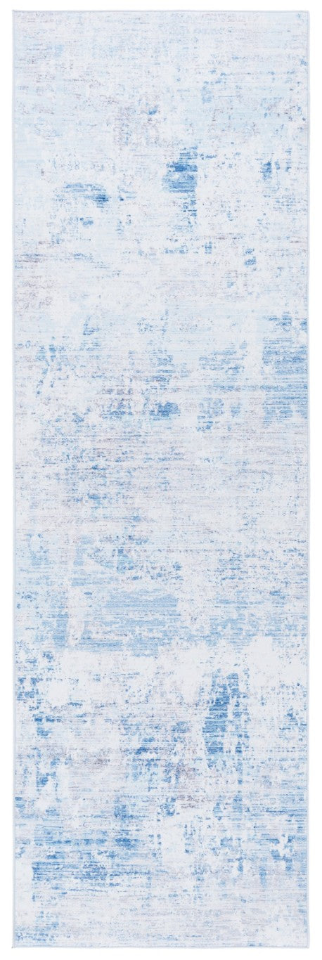 Safavieh Tacoma Power Loomed Polyester Runner Rug with Low Pile for Hallways and Entryways Gray 2'-6" x 6'-0" TAC944F-26