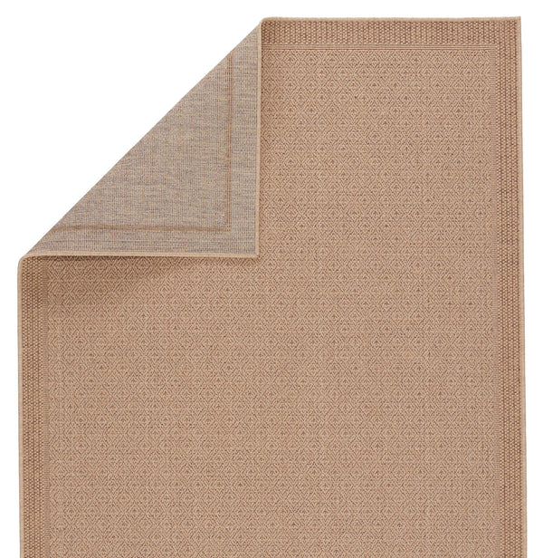 Jaipur Living Vibe by Jaipur Living Maeva Flatweave Polypropylene Indoor Outdoor Coastal Area Rug Beige 10'X14' RUG149665