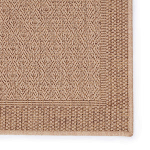 Jaipur Living Vibe by Jaipur Living Maeva Flatweave Polypropylene Indoor Outdoor Coastal Area Rug Beige 10'X14' RUG149665