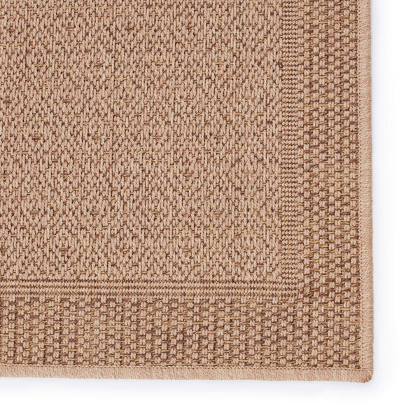 Jaipur Living Vibe by Jaipur Living Maeva Flatweave Polypropylene Indoor Outdoor Coastal Area Rug Beige 10'X14' RUG149665