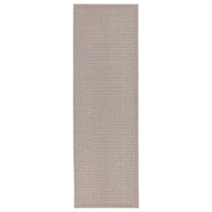 Jaipur Living Vibe by Jaipur Living Maeva Flatweave Polypropylene Indoor Outdoor Coastal Area Rug Gray 2'6"X8' RUG149669
