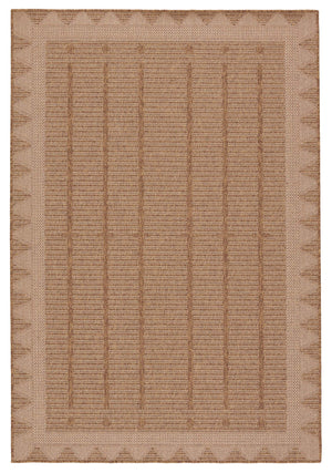 Jaipur Living Vibe by Jaipur Living Akamai Flatweave Polypropylene Rug Sisal Texture Coastal Patio 5'3" x 7'6" RUG149685