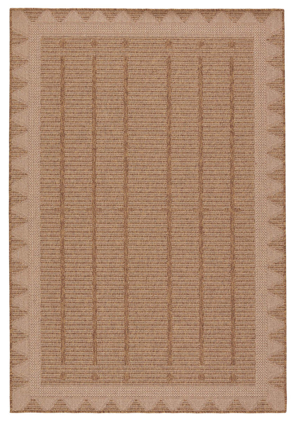 Jaipur Living Vibe by Jaipur Living Akamai Flatweave Polypropylene Rug Sisal Texture Coastal Patio 5'3" x 7'6" RUG149685