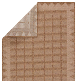 Jaipur Living Vibe by Jaipur Living Akamai Flatweave Polypropylene Rug Sisal Texture Coastal Patio 5'3" x 7'6" RUG149685