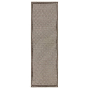 Jaipur Living Vibe by Jaipur Living Tiare Flatweave Polypropylene Runner Rug for Patio or Foyer 2'6" X 8' RUG149711