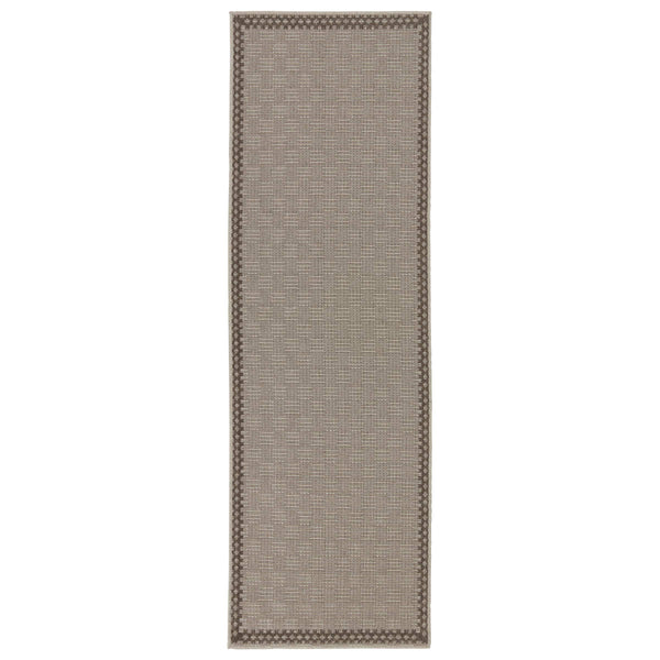 Jaipur Living Vibe by Jaipur Living Tiare Flatweave Polypropylene Runner Rug for Patio or Foyer 2'6" X 8' RUG149711