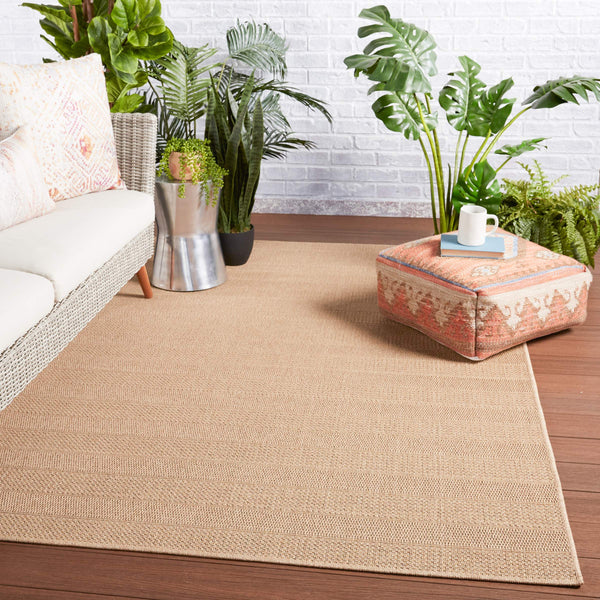 Jaipur Living Vibe by Jaipur Living Avae Polypropylene Flatweave Runner Rug for Patio or Foyer 5'3"X7'6" RUG149727
