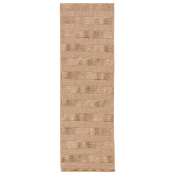 Jaipur Living Vibe by Jaipur Living Avae Polypropylene Flatweave Runner Rug for Patio or Foyer 2'6"X8' RUG149725