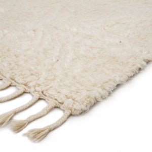 Jaipur Living Jaipur Living Akka Wool Hand-knotted Moroccan Geometric Bohemian Cream Area Rug 9'X13' RUG144754