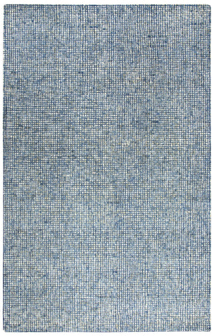 Rizzy Talbot TAL101 Hand Tufted Casual/Solid Wool Rug Blue 8' x 11'