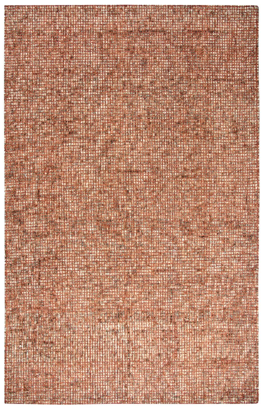 Rizzy Talbot TAL103 Hand Tufted Casual/Solid Wool Rug Red 8' x 11'