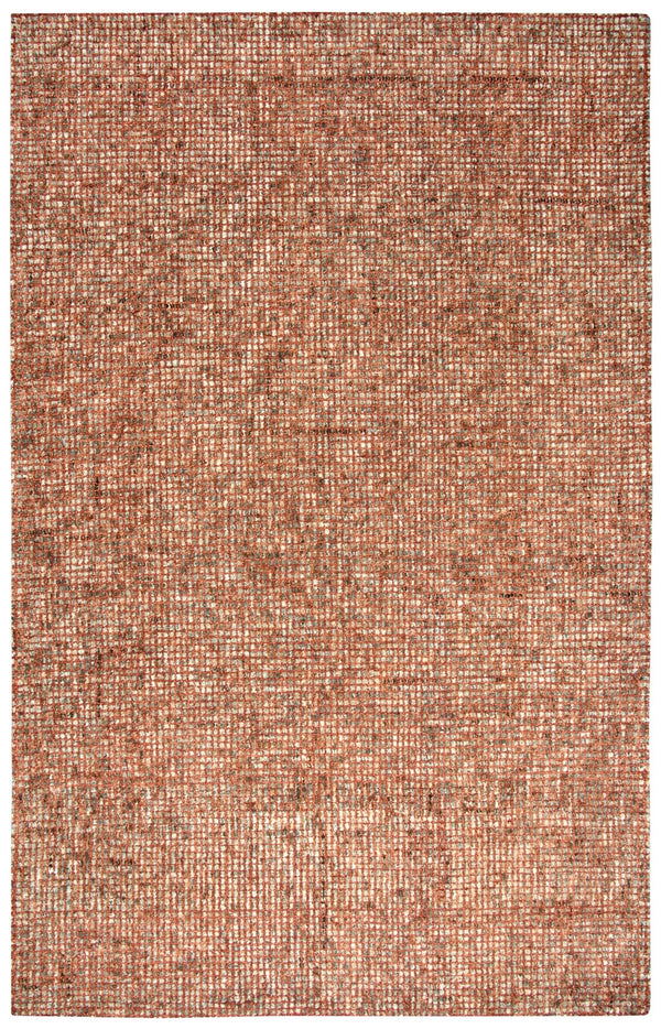 Rizzy Talbot TAL103 Hand Tufted Casual/Solid Wool Rug Red 8' x 11'