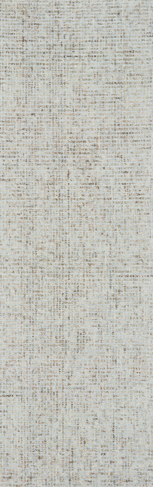 Rizzy Talbot TAL104 Hand Tufted Casual/Solid Wool Rug Light Gray 2'6" x 8'