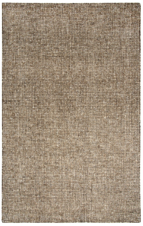 Rizzy Talbot TAL105 Hand Tufted Casual/Solid Wool Rug Brown 8' x 11'