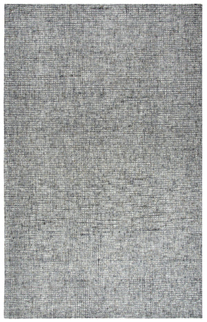 Rizzy Talbot TAL106 Hand Tufted Casual/Solid Wool Rug Dark Gray 8' x 11'