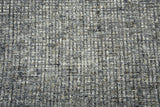 Rizzy Talbot TAL106 Hand Tufted Casual/Solid Wool Rug Dark Gray 8' x 11'